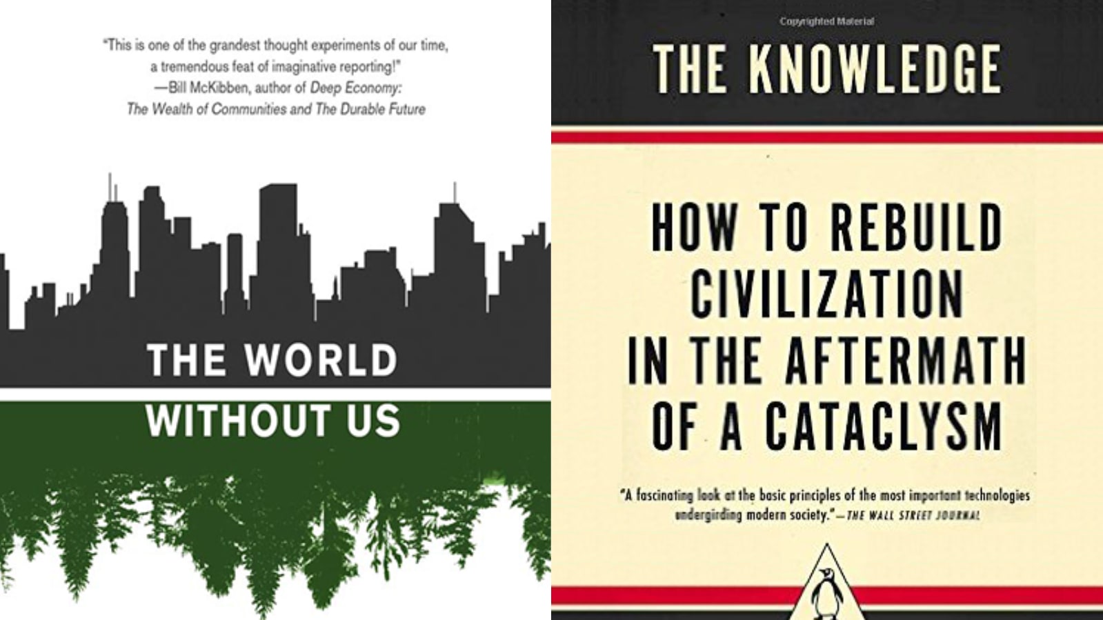 The World Without Us and The Knowledge