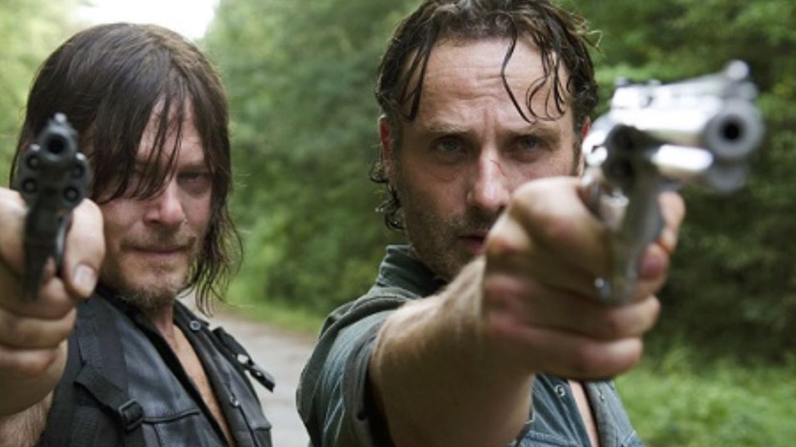 There is a gun for every problem in The Walking Dead